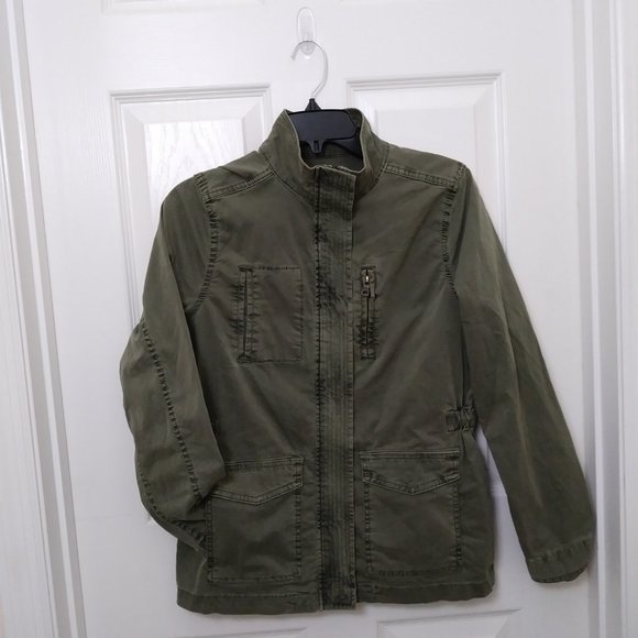 Sonoma Olive Green Utility Jacket Size S - Picture 7 of 13